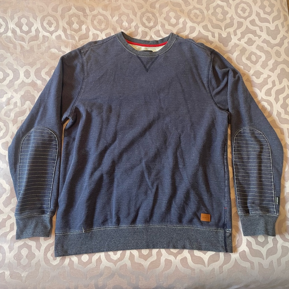 Nixon, Men’s, Dark Blue, Cotton Sweatshirt, Size XL